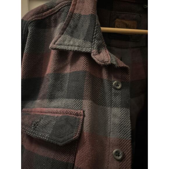 Plaid Orvis Heavy-Duty Shirt - Picture 3 of 4